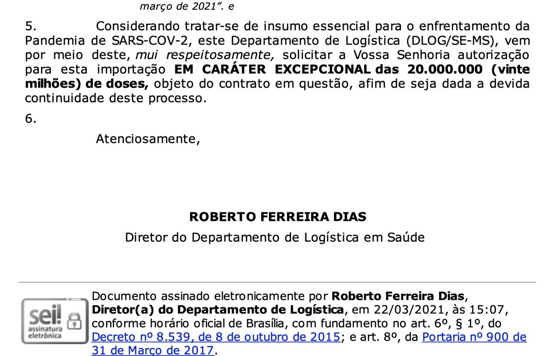 PF obtém indícios de corrupção no Ministério da Saúde