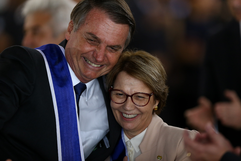 Aliados de Bolsonaro defendem Tereza Cristina para vice