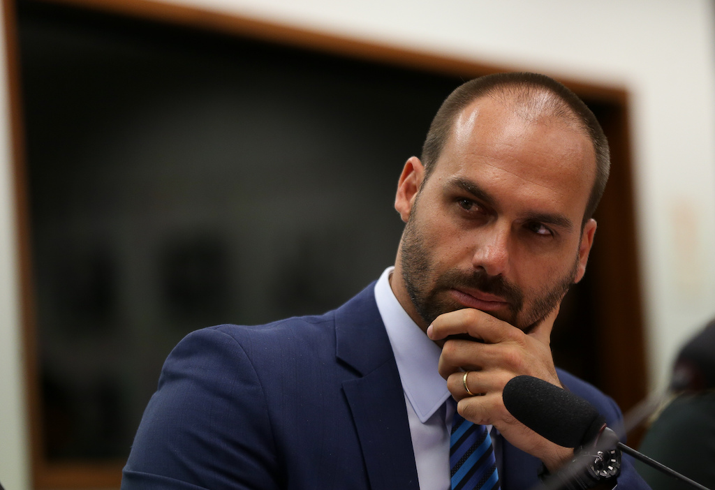 Eduardo Bolsonaro vai mandar no PP em São Paulo, avisa Ciro Nogueira