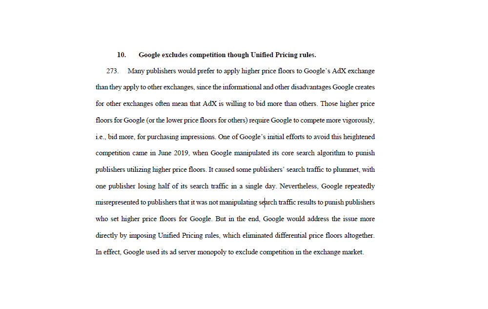 Google manipulou seu buscador para impor monopólio de mercado publicitário, acusam procuradores
