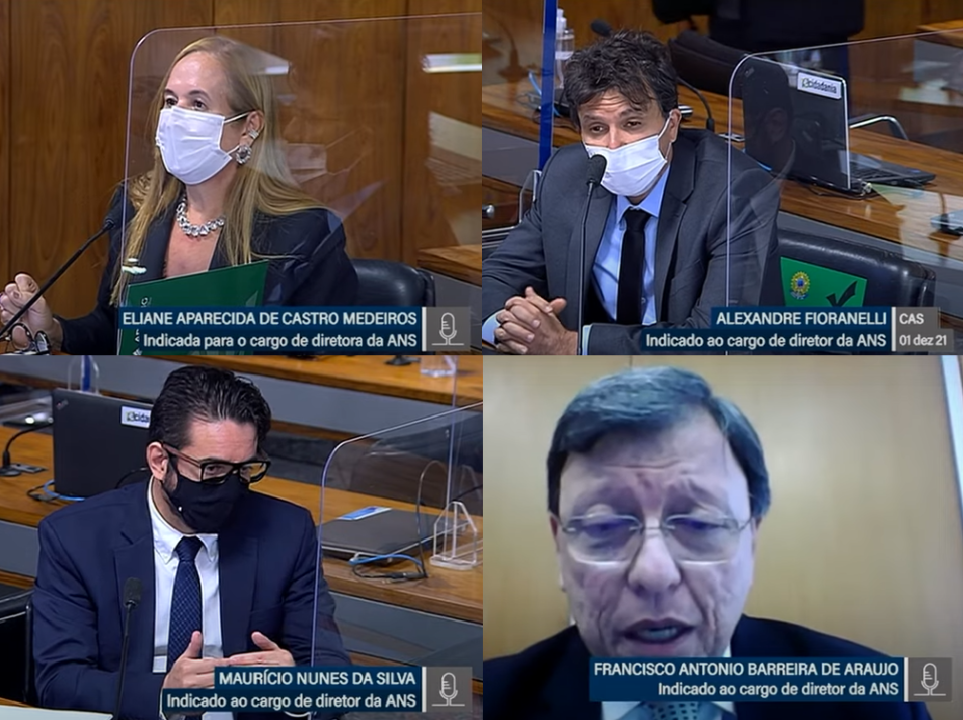 Escolhidos por comissão do Senado para ANS não têm experiência com saúde suplementar