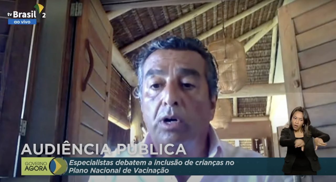 Vacinação infantil: bolsonarista representa a Câmara em audiência pública