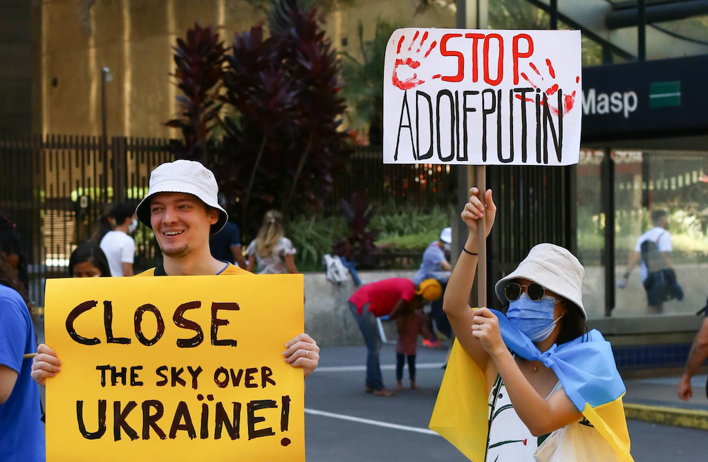 Apoio europeu contra invasão russa será medido nos céus da Ucrânia