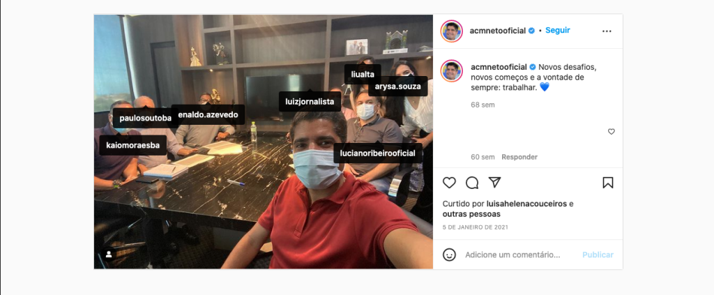 Funcionários da campanha de ACM Neto têm cargo na Câmara