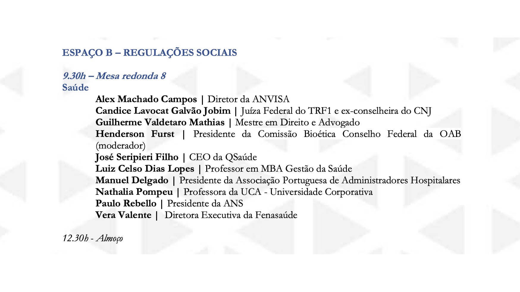 Evento promovido pela empresa de Gilmar Mendes em Lisboa em abril