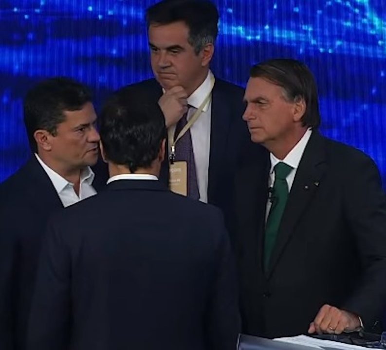 Moro e Bolsonaro juntos