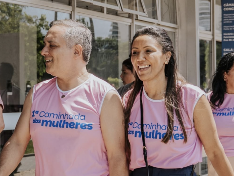O prefeito da organização