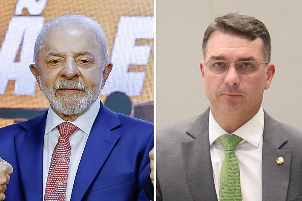 Flávio encosta em Lula